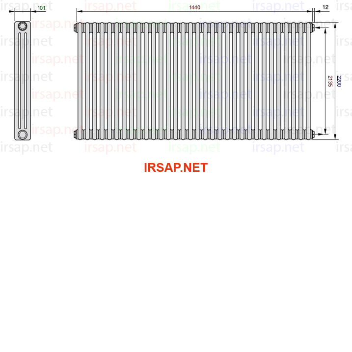 Радиатор IRSAP Tesi 32200/32 T30 CL 01